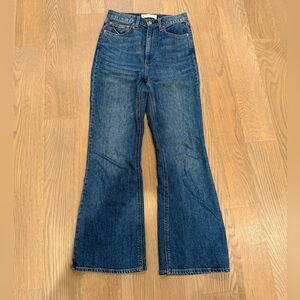 Denim Forum Dark Blue Flare Jeans